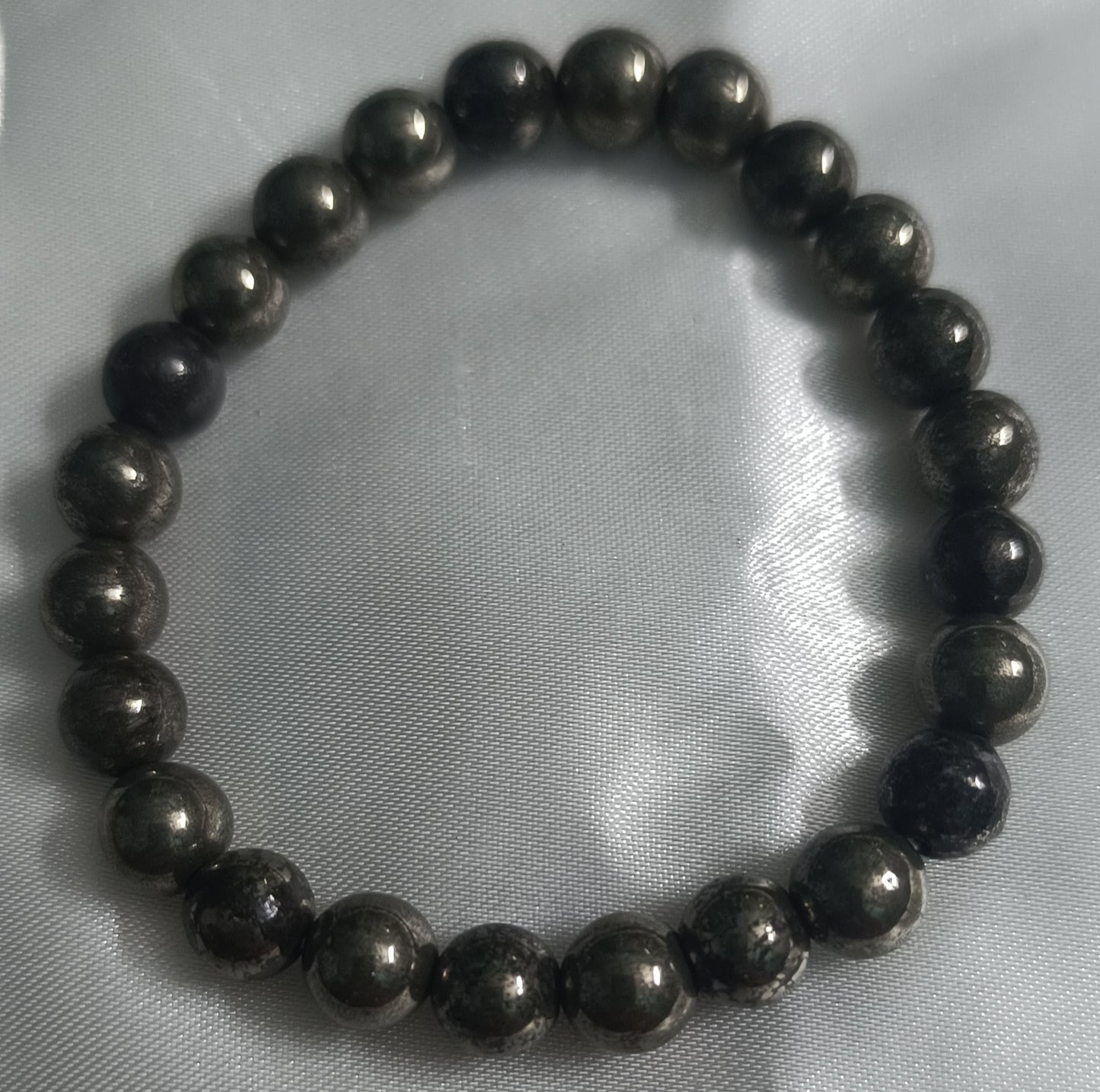 💰 Wealth & Protection Bracelet (Pyrite)