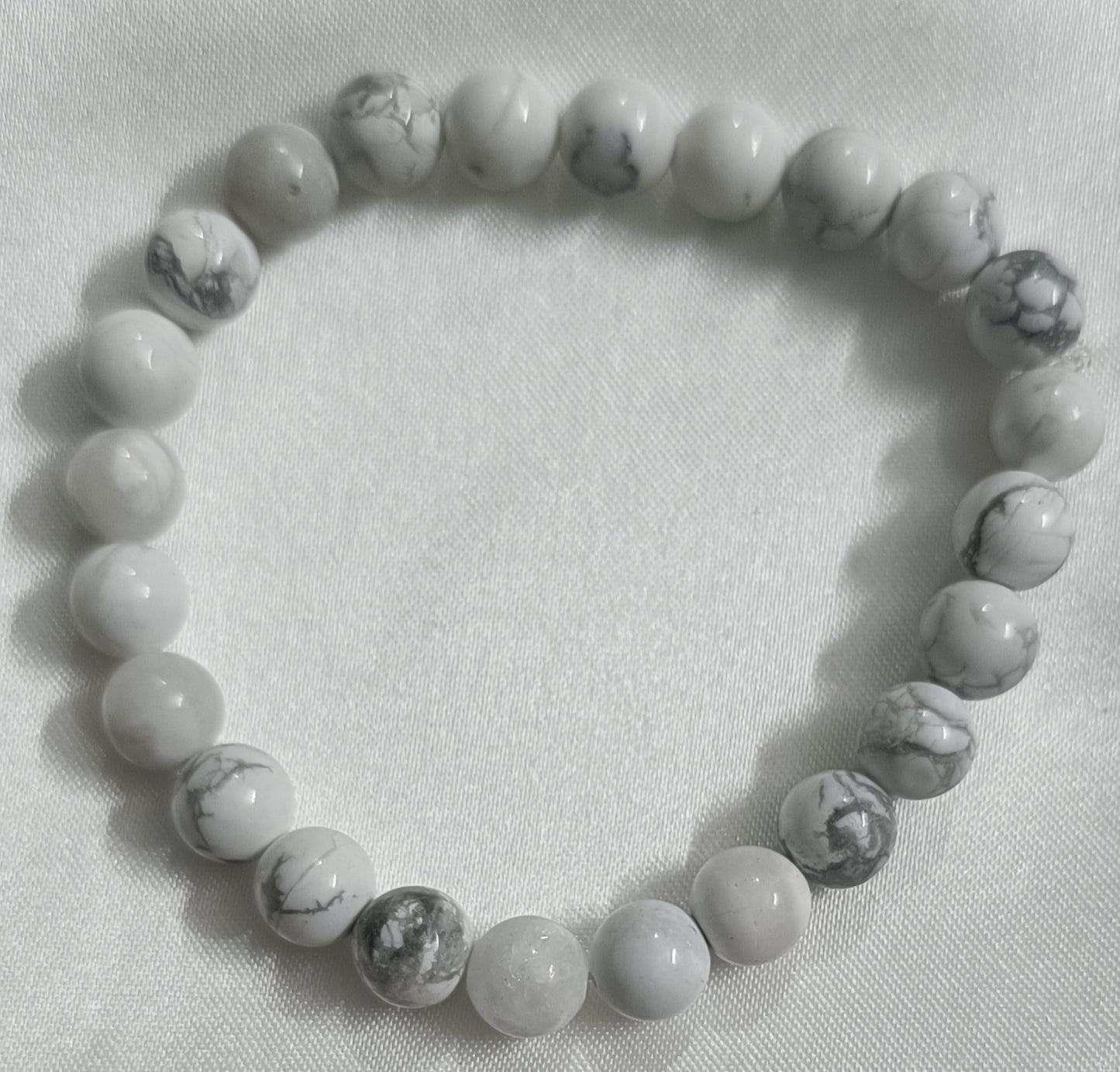 π€ Peace, Calm & Emotional Balance ( Howlite Bracelet)