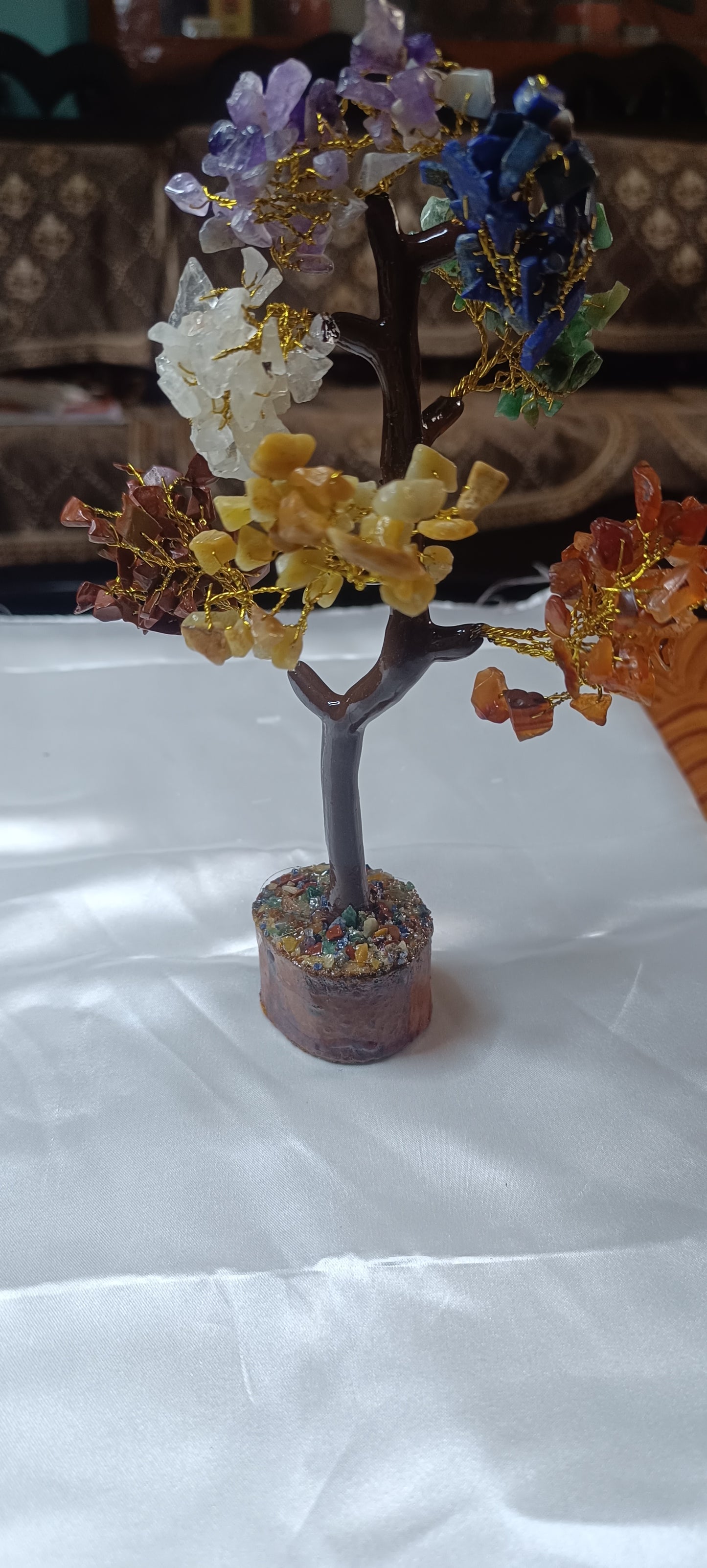 🌈 7 Chakra Healing Tree (Crystal Energy Tree)