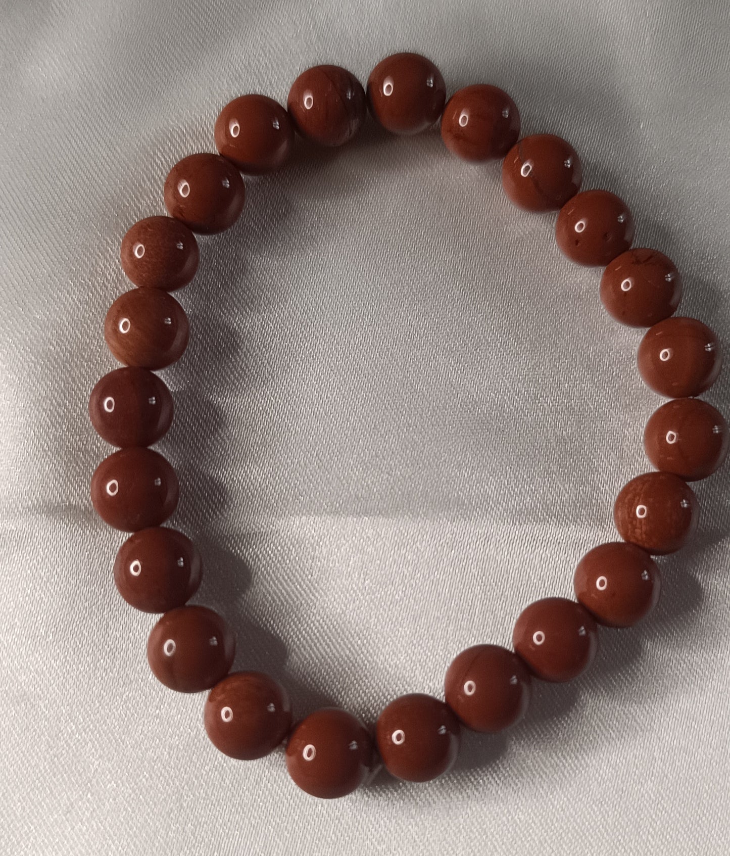 ❤️ Courage & Stability Bracelet (Red Jasper)