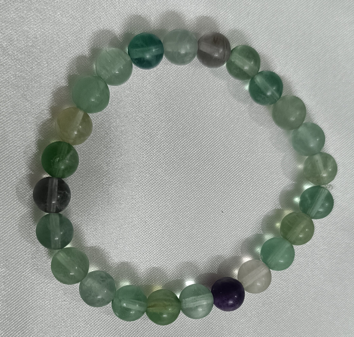 🌈 Focus & Clarity Bracelet (Fluorite)